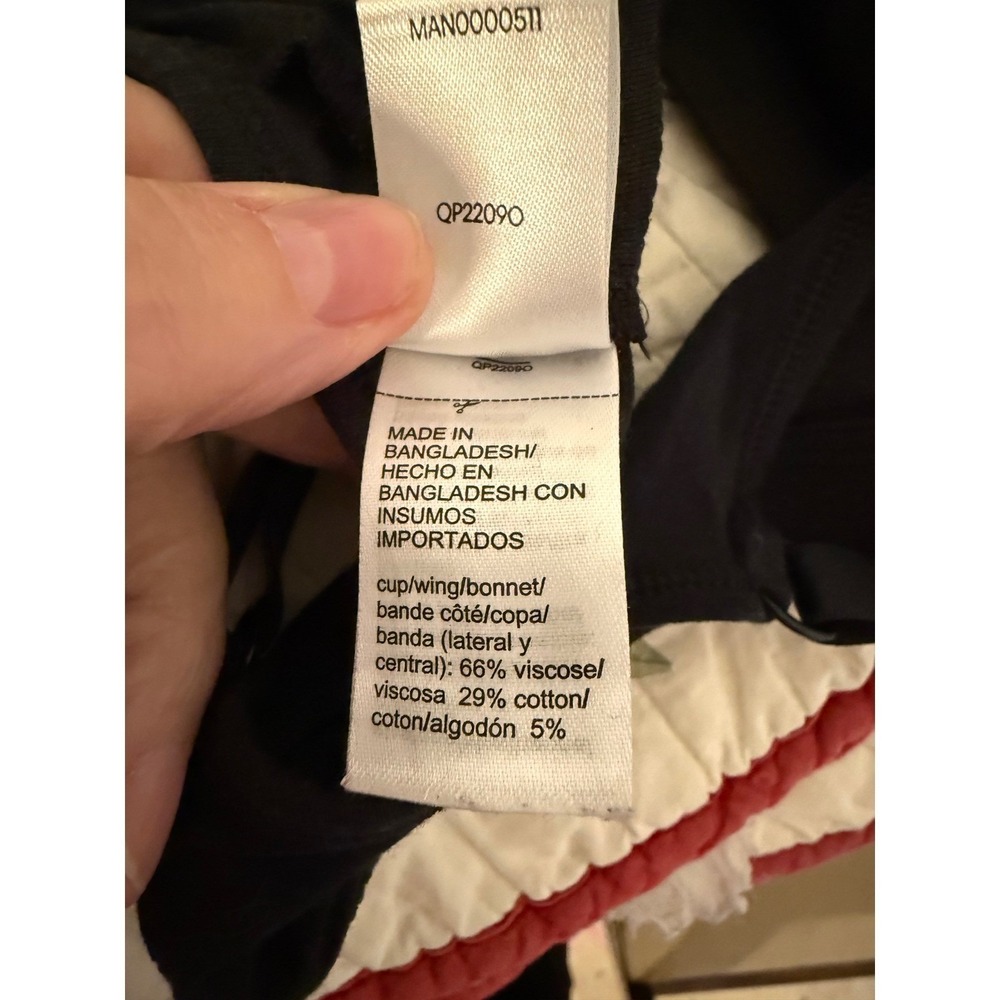 Calvin Klein Modern Cotton Unlined V-Neck Bralette Black XS QP2209O - Picture 7 of 7